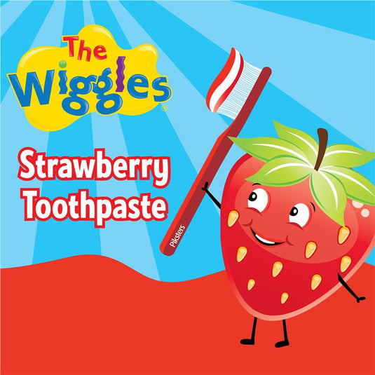 Piksters The Wiggles Toothpaste Sugar Free Strawberry Ages 2-5 96g