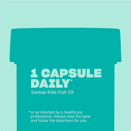 Swisse Kids Fish Oil 60 Capsules