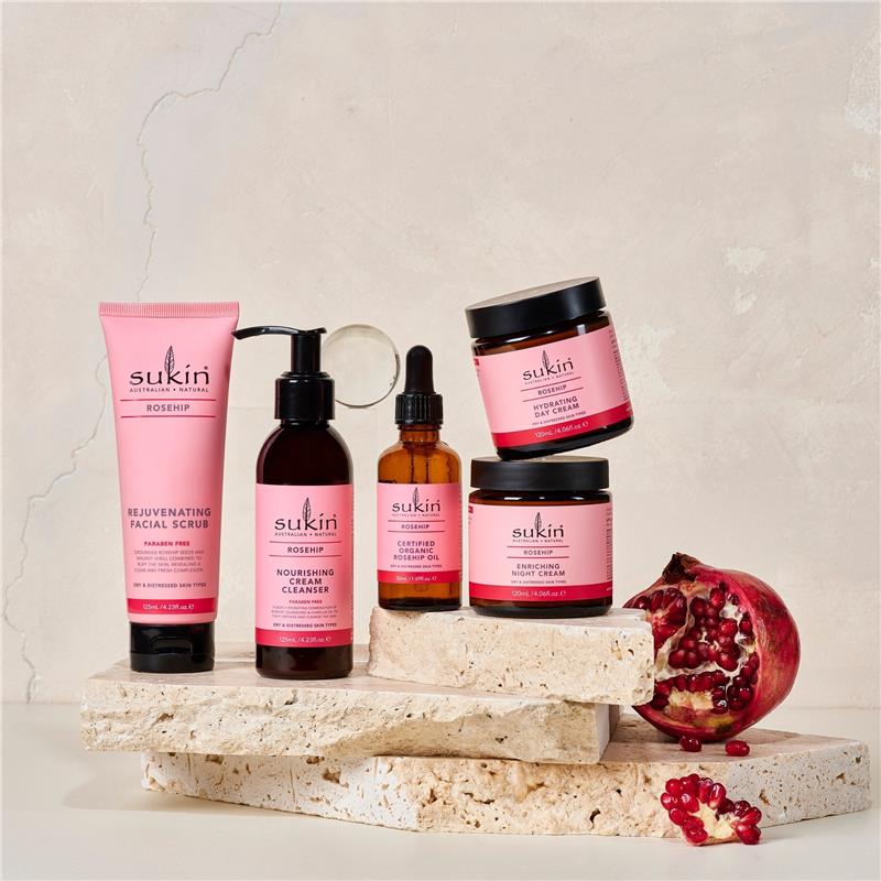 Load image into Gallery viewer, Sukin Rosehip Rejuvenating Facial Scrub 125ml
