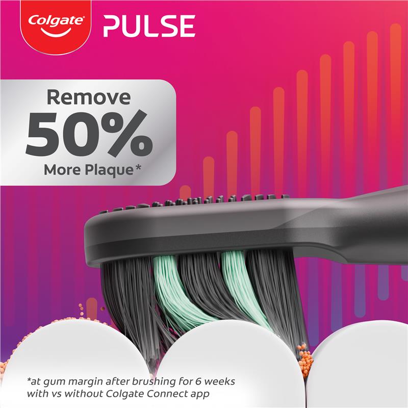 Load image into Gallery viewer, Colgate Power Toothbrush Series 2 Pulse Deep Clean &amp; Whitening Red

