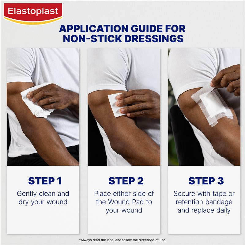 Load image into Gallery viewer, Elastoplast Non-Stick Wound Dressing 7.5cm x 5cm 5 Pack
