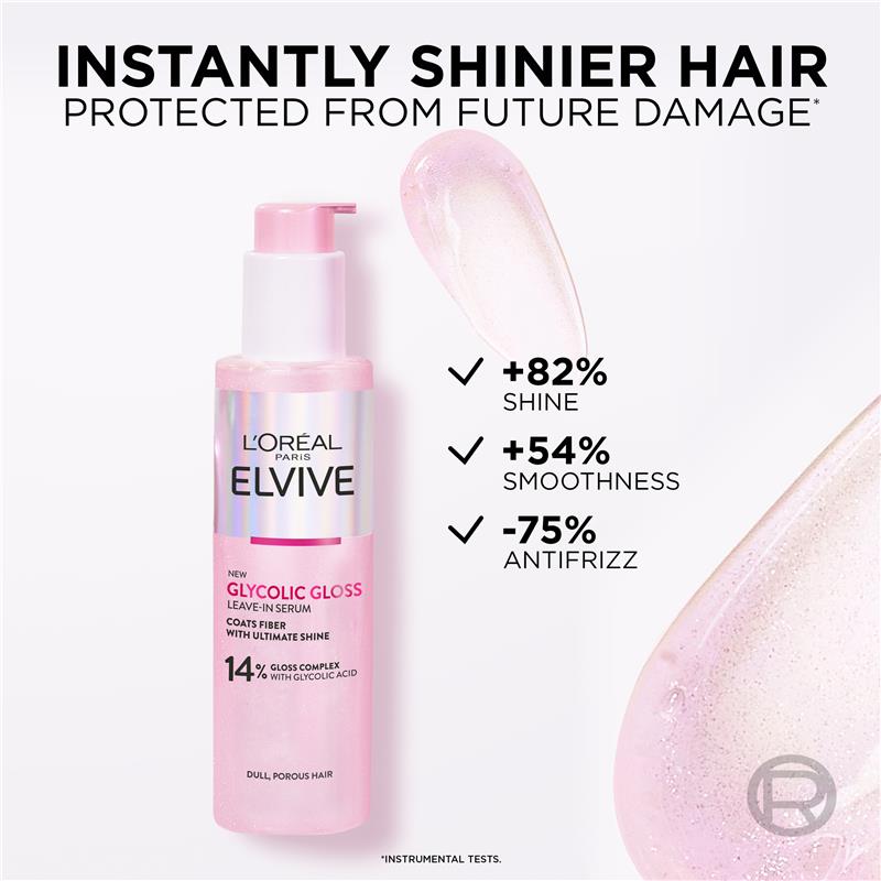 Load image into Gallery viewer, L'Oreal Paris Elvive Glycolic Gloss Leave In Serum 150ml
