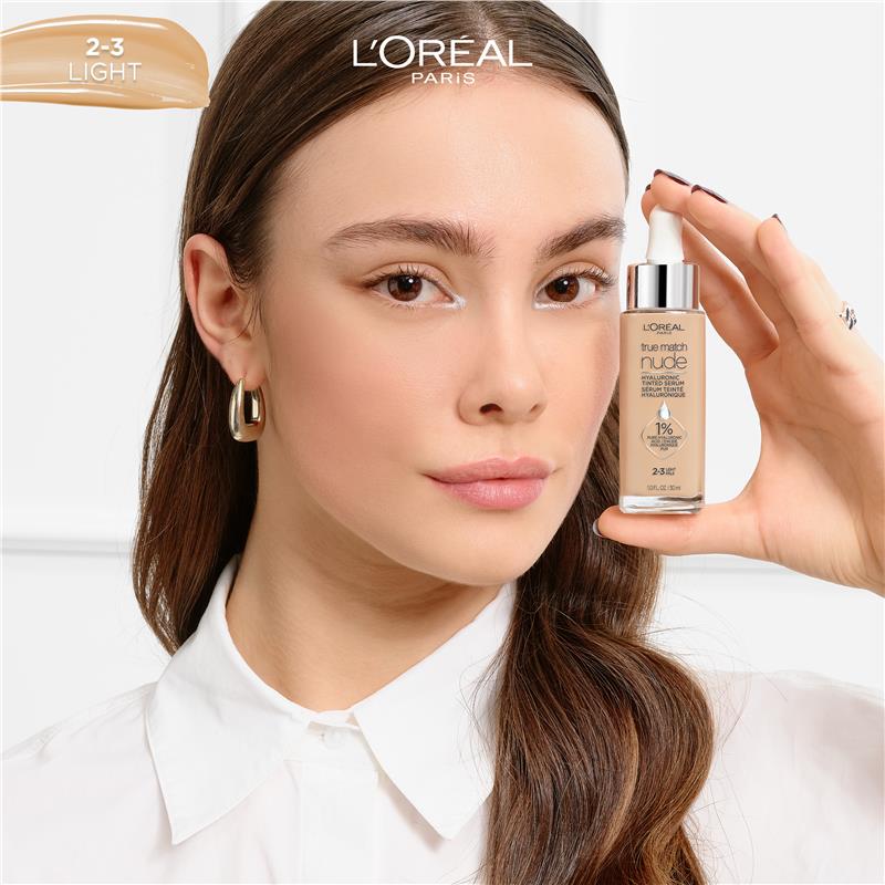 Load image into Gallery viewer, L'Oreal Paris True Match Nude Plumping Tinted Serum 2-3 Light
