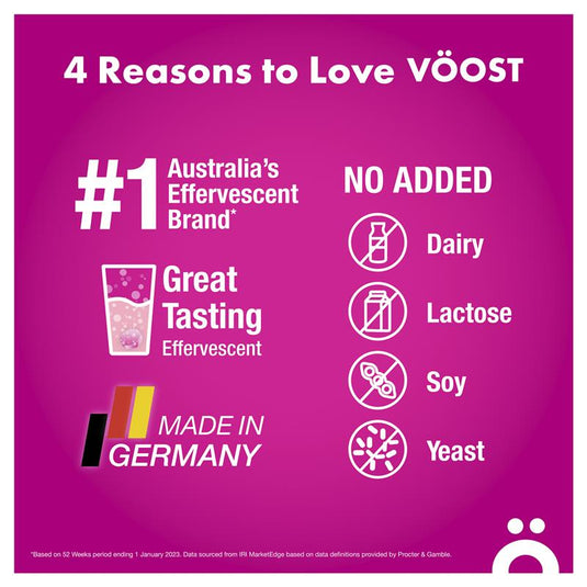 Voost Hydrate Apple + Berry Effervescent Tablets 60 Pack Exclusive Size