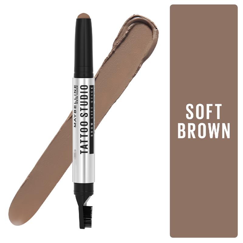 Load image into Gallery viewer, Maybelline Tattoo Studio Brow Lift Soft Brown
