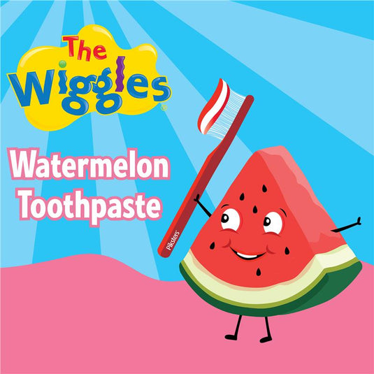 Piksters The Wiggles Toothpaste Sugar Free Watermelon Ages 2-5 96g