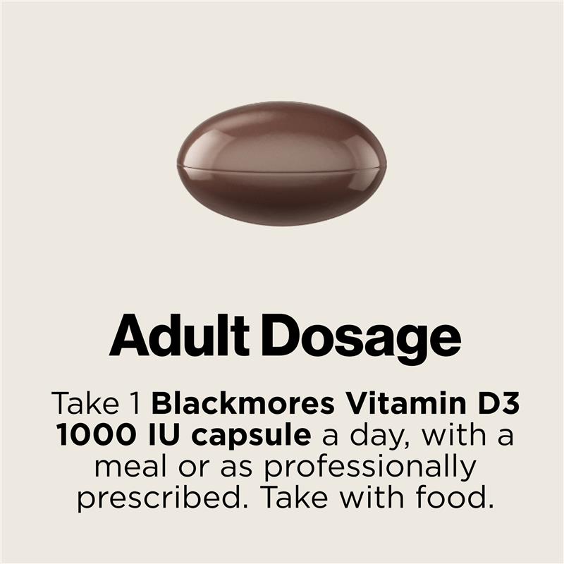 Load image into Gallery viewer, Blackmores Vitamin D3 1000IU 300 Capsules

