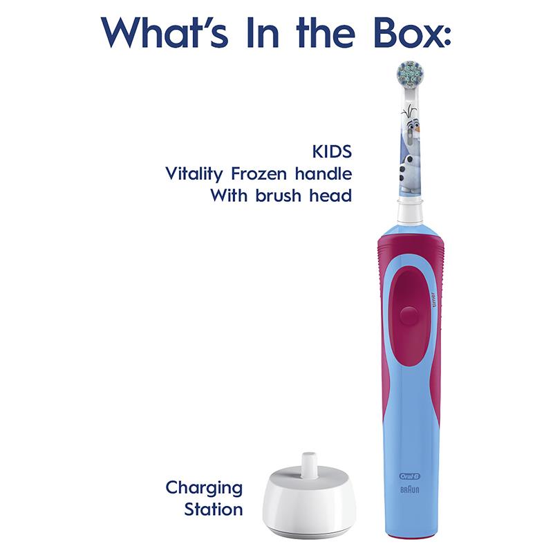 Load image into Gallery viewer, Oral B Power Toothbrush Kids Vitality Frozen
