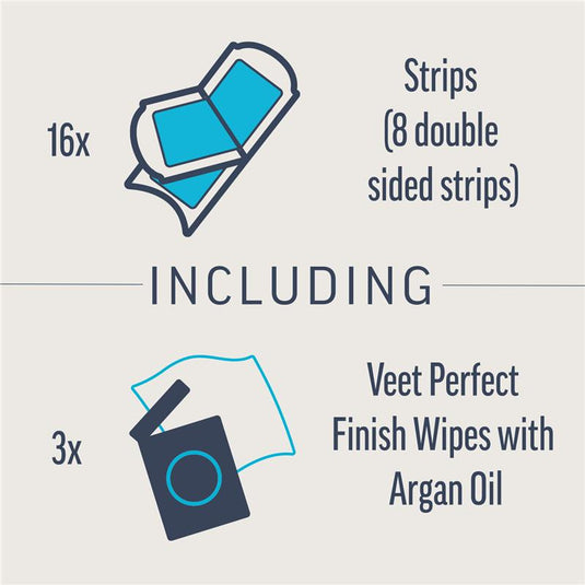 Veet Expert Cold Wax Strips Bikini 16 Pack