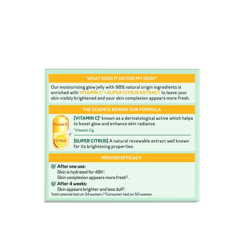 Load image into Gallery viewer, Garnier Skin Active Vitamin C* Brightening Glow Jelly Moisturiser 50ml
