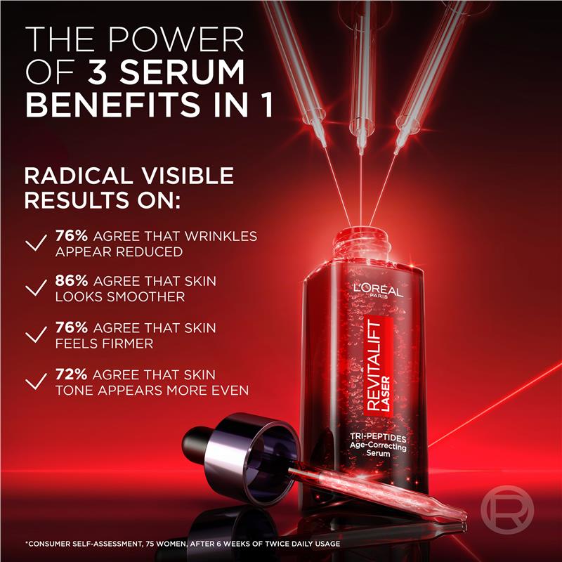 Load image into Gallery viewer, L'Oreal Paris Revitalift Tri-Peptides Laser Serum 30ml
