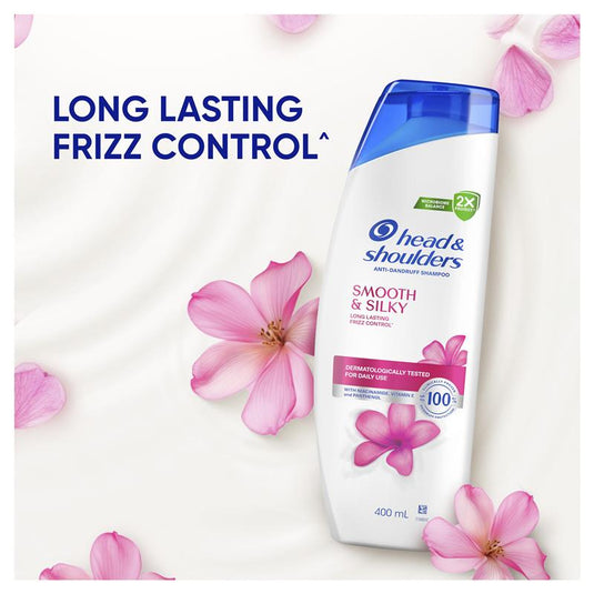 Head & Shoulders Smooth & Silky Anti-Dandruff Shampoo 400mL