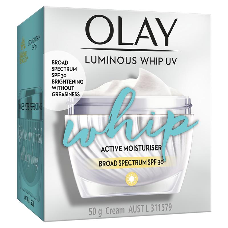 Load image into Gallery viewer, Olay Luminous Whip UV SPF Face Cream Moisturiser 50g
