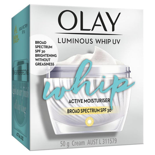 Olay Luminous Whip UV SPF Face Cream Moisturiser 50g