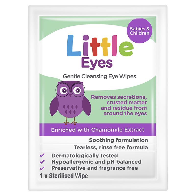 Load image into Gallery viewer, Little Eyes Cleansing Wipes 60 Exclusive Size
