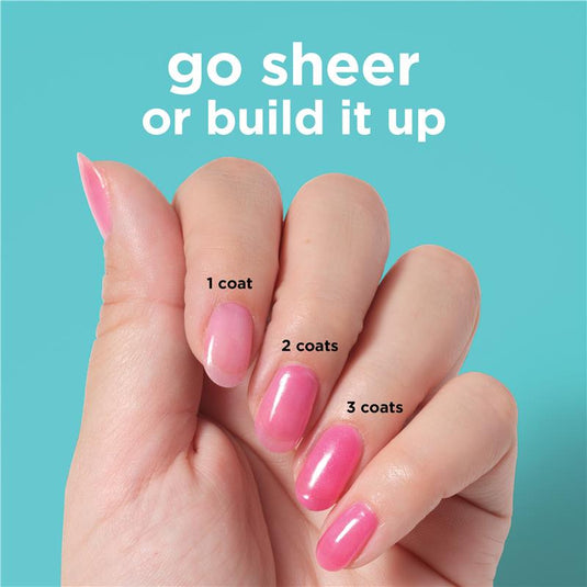 Sally Hansen Insta-Dri Scented Nail Polish Syrup Collection Pink Pour 9.17ml