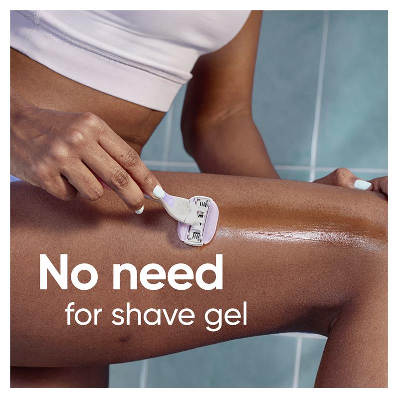 Load image into Gallery viewer, Gillette Venus ComfortGlide Fressia Razor Handle + 2 Blades
