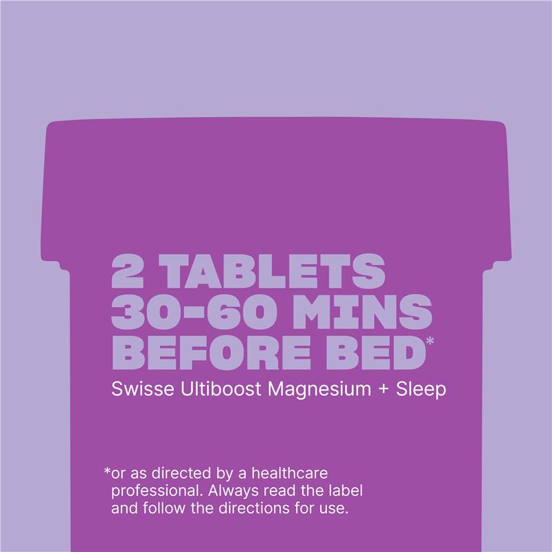Load image into Gallery viewer, Swisse Ultiboost Magnesium + Sleep 60 Tablets
