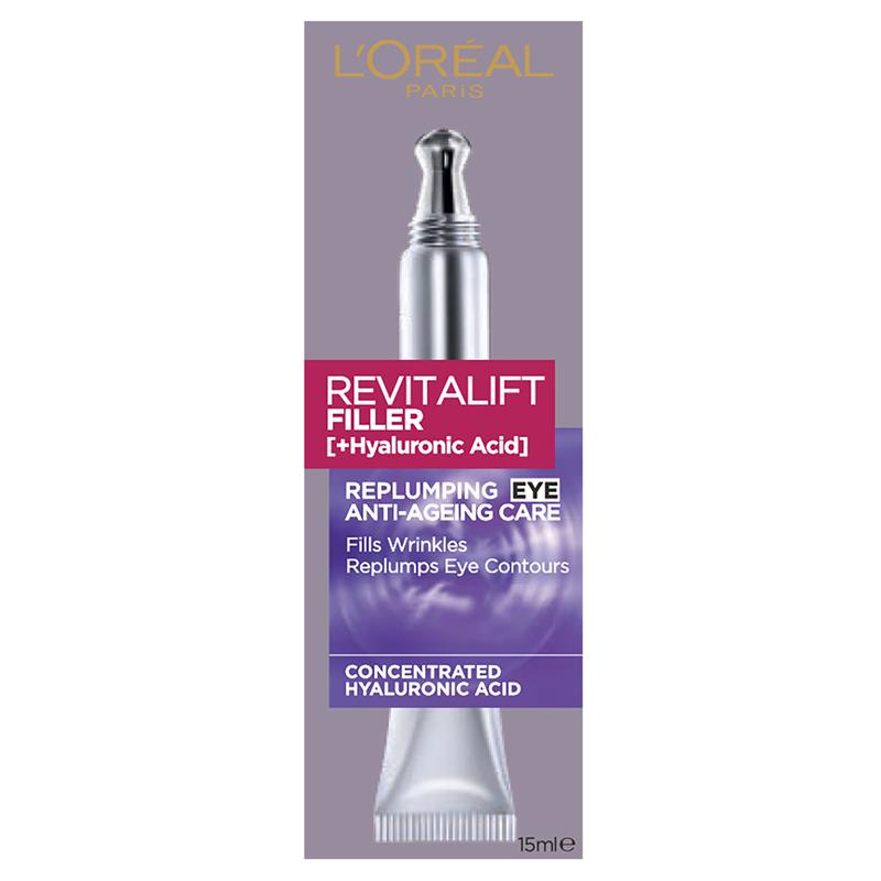 Load image into Gallery viewer, L'Oreal Paris Revitalift Filler Replumping Eye Cream 15ml
