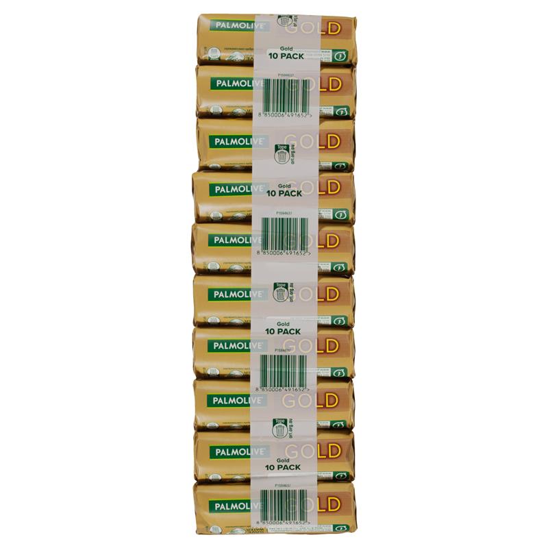 Load image into Gallery viewer, Palmolive Gold Bar Soap Daily Deodorant protection 10 pack x 90g
