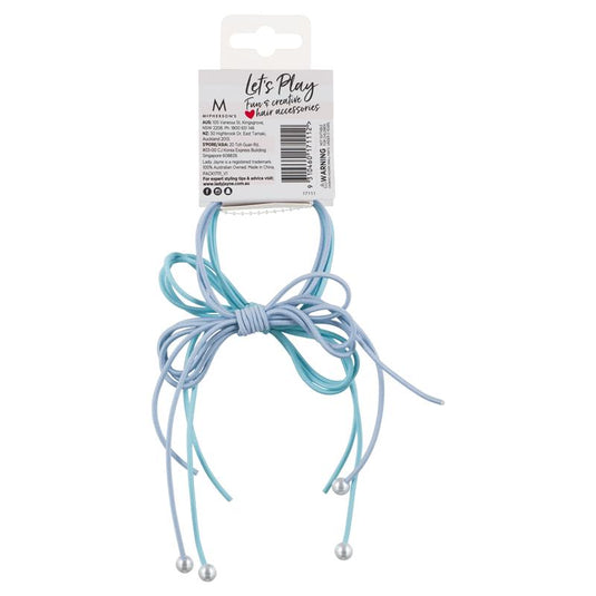 Lady Jayne Little Miss Bow Elastic 2 Pack