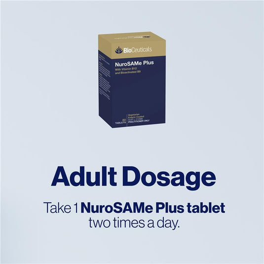 BioCeuticals NuroSAMe Plus 60 Tablets Fridge Line