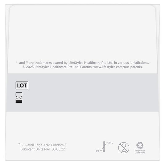 LifeStyles Zero Condoms 20 Pack