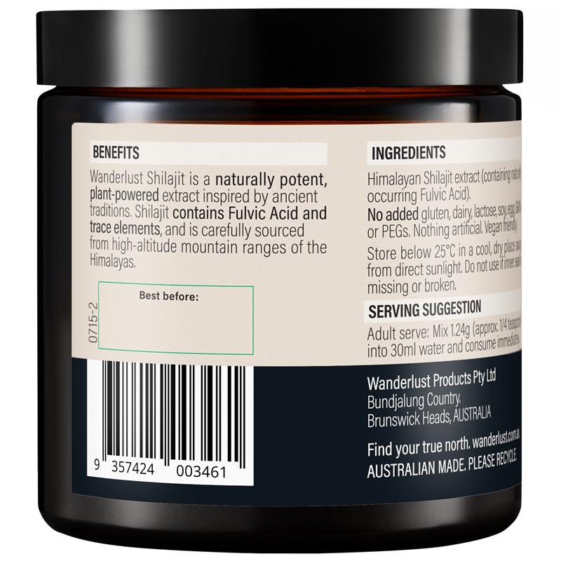 Load image into Gallery viewer, Wanderlust Shilajit Powder 50g

