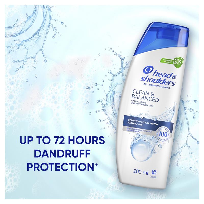 Load image into Gallery viewer, Head &amp; Shoulders Clean &amp; Balanced Anti-Dandruff Shampoo 200mL
