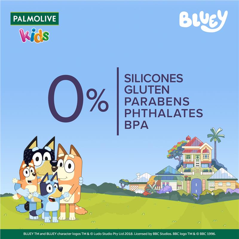 Load image into Gallery viewer, Palmolive Kids Bluey Body Wash Foam Cheeky Berry 400ml
