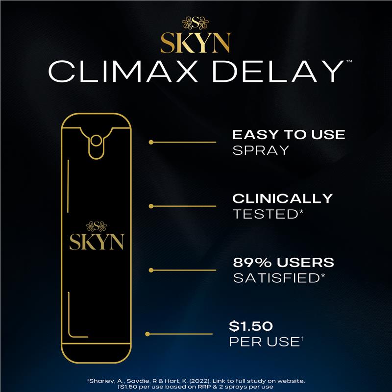 Load image into Gallery viewer, SKYN Climax Delay™ Spray 10g (Not To Be Sold In NSW and ACT)
