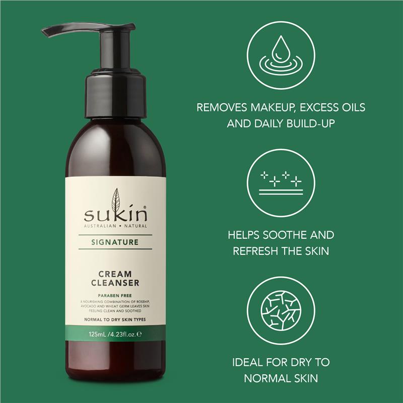Load image into Gallery viewer, Sukin Signature Cream Cleanser Pump 125ml
