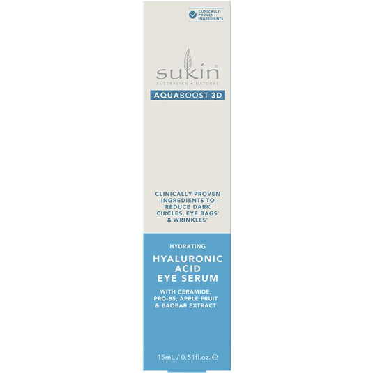 Sukin Aquaboost 3D Hyaluronic Acid Eye Serum 15ml