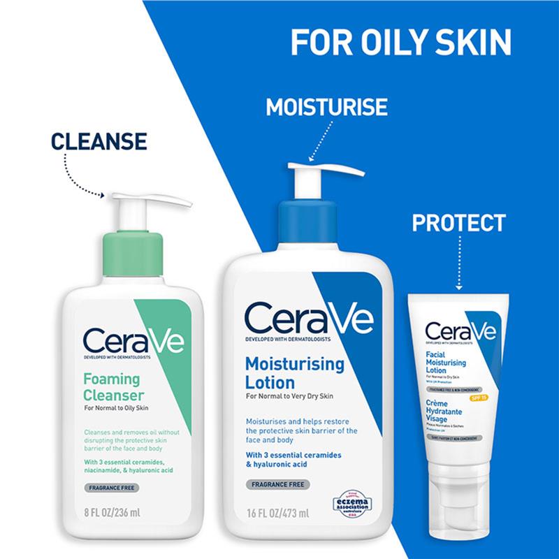 Load image into Gallery viewer, CeraVe Hydrating Foaming Oil Cleanser 473ml
