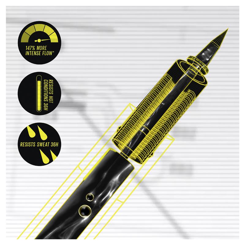 Load image into Gallery viewer, Maybelline Hypersharp 36H Extreme Ink Eyeliner Black
