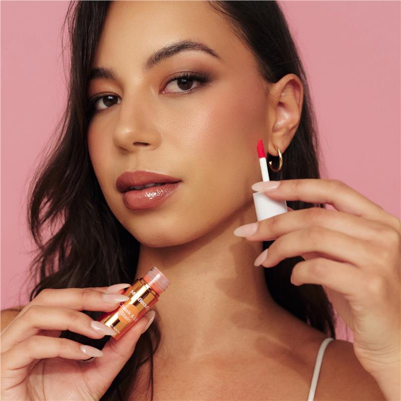 Load image into Gallery viewer, MCoBeauty Cheek &amp; Lip Stain 2-in-1 Cream Tint Peach Tango
