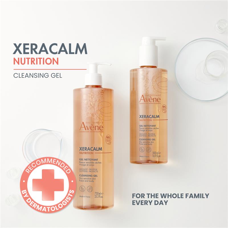 Load image into Gallery viewer, Avene Xeracalm Nutrition Cleansing Gel 500ml
