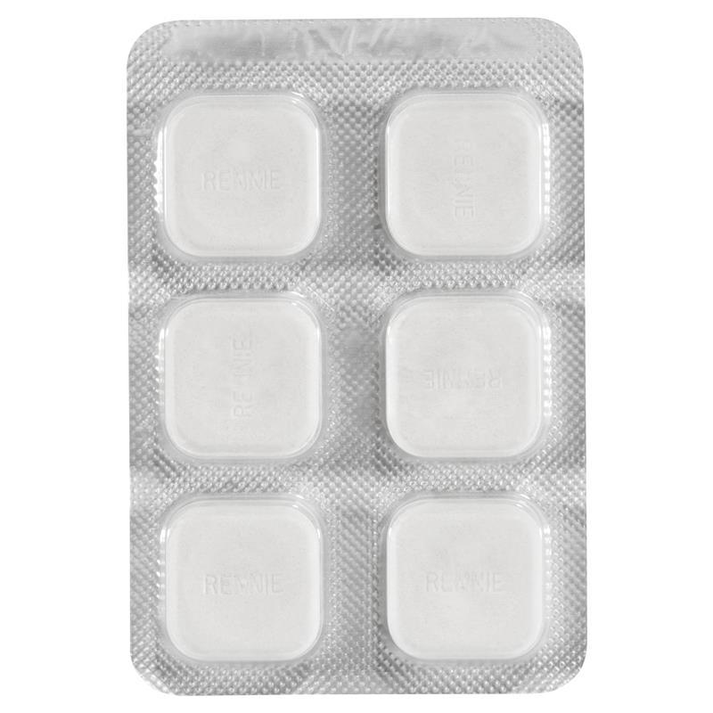 Load image into Gallery viewer, Rennie Indigestion and Heartburn Relief Spearmint 24 Chewable Tablets
