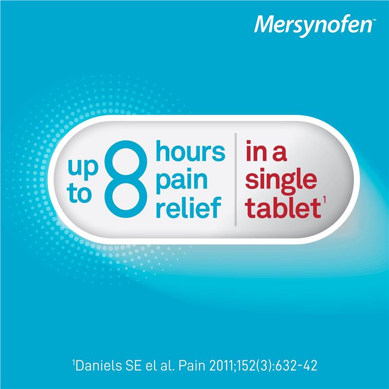Load image into Gallery viewer, Mersynofen Pain Relief Tablets with Paracetamol + Ibuprofen 30 Pack (S3)

