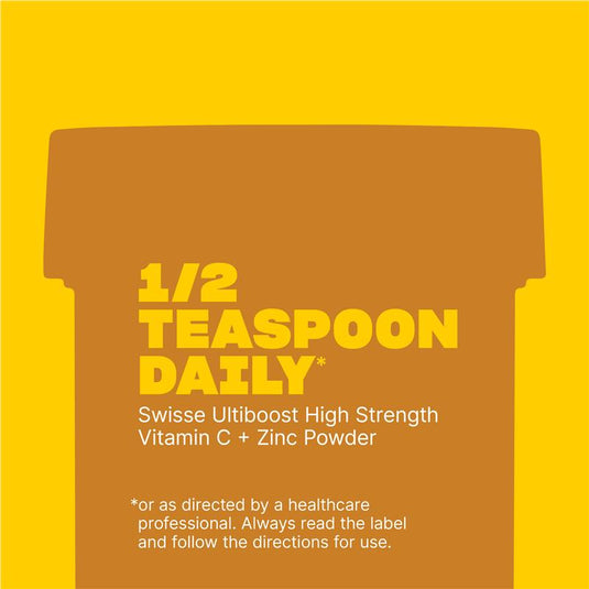 Swisse Vitamin C + Zinc Powder Orange 150g