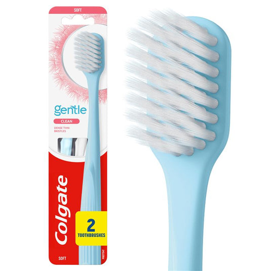 Colgate Toothbrush Gentle Clean Soft 2 Pack