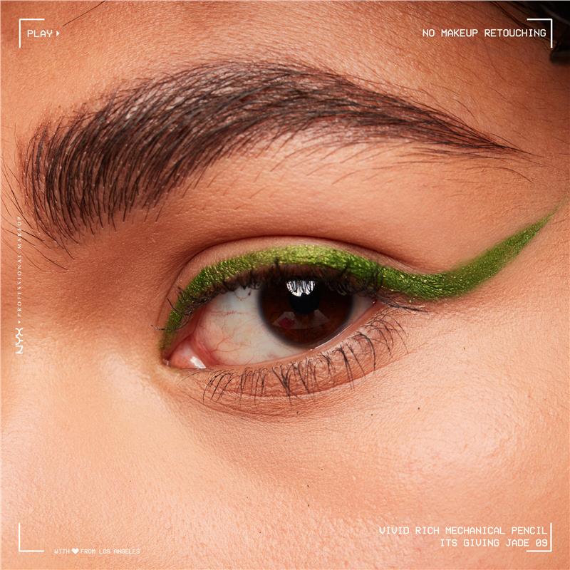 Load image into Gallery viewer, NYX Vivid Rich Mech Liner Pencil Its Giving Jade
