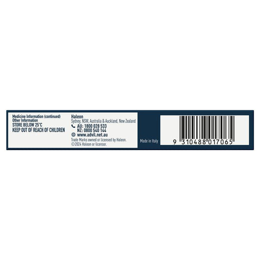 Advil Ibuprofen Pain Relief 24 Tablets