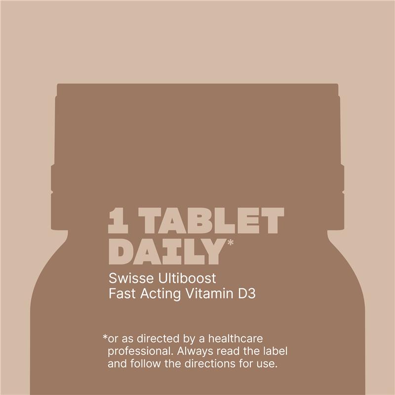 Load image into Gallery viewer, Swisse Ultiboost Fast Acting Vitamin D3 90 Tablets
