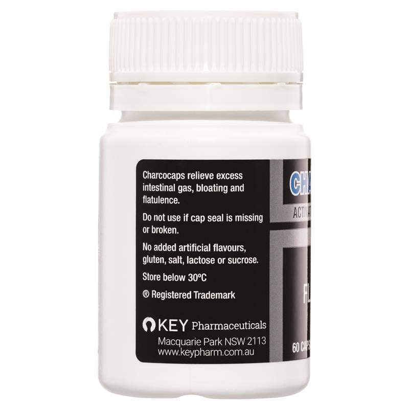 Load image into Gallery viewer, Charcocaps 200mg 60 Capsules
