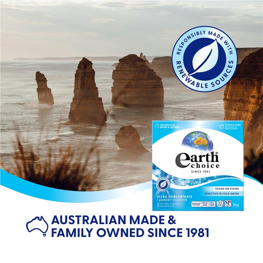 Earth Choice Laundry Powder Dual Format 1 kg