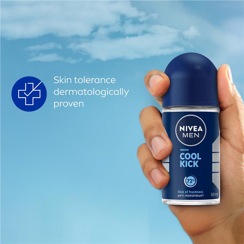 Load image into Gallery viewer, NIVEA MEN Deodorant Roll On Cool Kick 50ml
