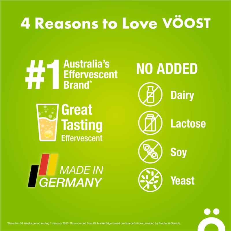 Load image into Gallery viewer, Voost Sport Lemon &amp; Lime Effervescent 10 Tablets
