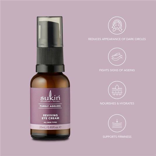 Sukin Purely Ageless Reviving Eye Cream 25ml