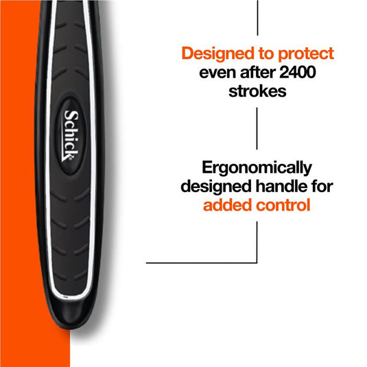 Schick Quattro 4 Titanium Mens Refill Razor Blades 4pk